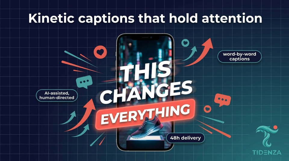 Short-form video editing for TikTok, Reels and Shorts